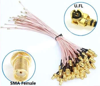 15 см U.FL IPEX/IPX к разъему SMA с косичкой антенна RF-SMA женский WIFI GSM GPS RG178 кабель для Q2687RD Q2686RD Q2687 Q2686