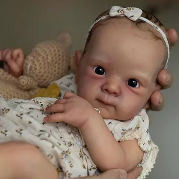 17-дюймовый набор для раскрашенных кукол Reborn в разобранном виде, детали для кукол Reborn Baby Kit Рождественский подарок для детей 051