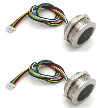2 металлических светодиодных кольца управления GM861, световой индикатор интерфейса UART, модуль считывания штрих-кода 1D/ 2D QR-кода, модуль считывания штрих-кода