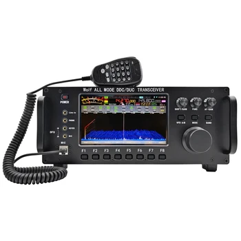 20 Вт 0-750 МГц Wolf All Mode DDC/DUC Трансивер Мобильное радио LF/HF/6M/VHF/UHF Трансивер Для UA3REO С функцией WIFI