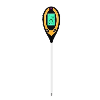 2X измеритель PH почвы, тестер почвы, набор для тестирования почвы 4 В 1, тестер и монитор PH влажности, температуры воды, наборы для тестирования