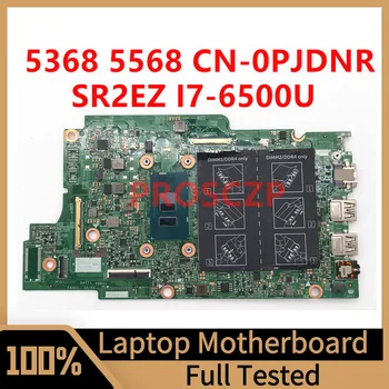 CN-0PJDNR 0PJDNR PJDNR Материнская Плата Для ноутбука DELL 5368 5568 Материнская Плата 15296-1 С процессором SR2EZ I7-6500U 100% Протестирована, Работает хорошо