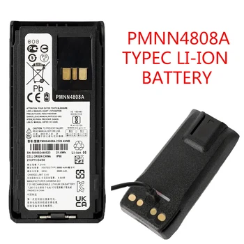 PMNN4808A Аккумулятор Thicken Type-C Charge 3000 мАч 7,2 В Для Motorola Walkie Talkie R7 R7A R7HAM Двухстороннее Радио Сменная Батарея