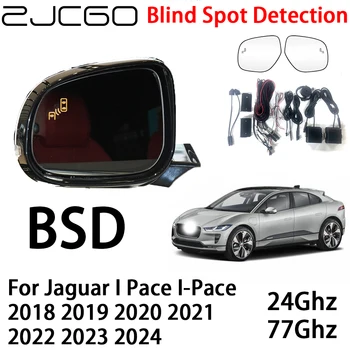 ZJCGO Автомобильная BSD Радарная Система Предупреждения Об Обнаружении Слепых зон Предупреждение о Безопасности Вождения для Jaguar I Pace I-Pace 2018 ~ · 2024