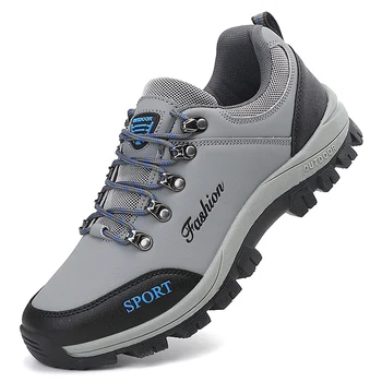 Весенние уличные горные треккинговые ботинки Большого размера 38-46, походные ботинки, Мужские кроссовки для альпинизма по пересеченной местности, прогулочные кроссовки