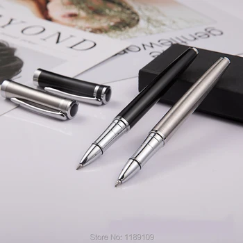 Горячие деловые контакты Шариковые ручки из нержавеющей стали для канцелярских принадлежностей лучше, чем ручка Parker 6873