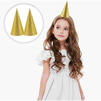 День рождения Детская Шляпа Корона Partyhappy Кепка Шляпы Повязка на голову Детские мини Королевские принадлежности Подарок для душа