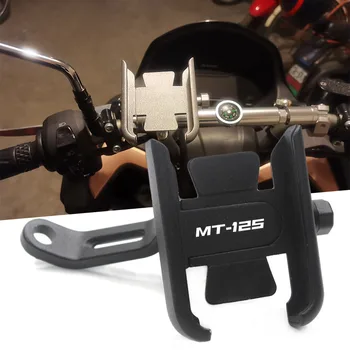Для Yamaha MT-125 MT125 MT 125 2016-2021 2020 Мотоцикл С ЧПУ Ручка Из Алюминиевого Сплава Кронштейн Для Мобильного Телефона GPS Подставка Держатель