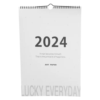 Ежемесячный настенный календарь Настенный календарь Ежемесячный календарь Домашний Прочный Настенный календарь для свиданий 2023 2024 Праздник