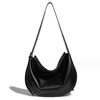 Женская сумка большой емкости, модная сумка через плечо из мягкой искусственной кожи, новая сумка-тоут, повседневная сумка через плечо
