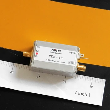 Измеритель широкополосной радиочастотной мощности 1 ~ 8000 МГц, активный логарифмический детектор модуль AD8318