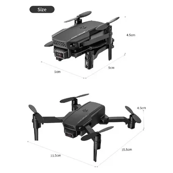 Квадрокоптер Удерживает высоту камеры дрона Toy KF611 Drone WIFI FPV 4k HD Камера Широкоугольный Дрон с двойной камерой 1080p