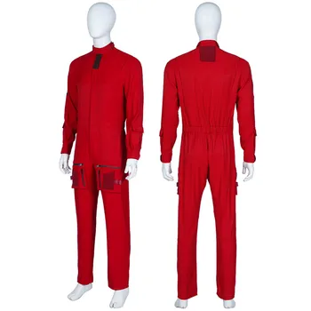 Косплей костюм Питера Квилла, мужские красные комбинезоны, маскировочный костюм для вечеринки на Хэллоуин
