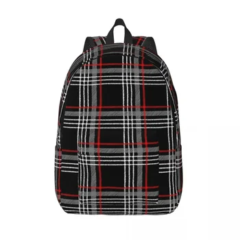Маленькие рюкзаки GTI в клетку Для мальчиков и девочек, Сумка для книг, повседневная сумка через плечо, Портативный рюкзак для путешествий, Школьные сумки для студентов.