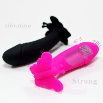 Мини-носимый вибратор-бабочка беспроводная сильная ударная вилка женские игрушки для взрослых секс-игрушки мужская вибрация