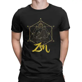 Мужская рубашка Zen Master Art, футболки elephant god Amazing, футболки с круглым вырезом и коротким рукавом, одежда из 100% хлопка в подарок на день рождения