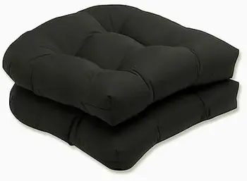 Прочная Внутренняя / Наружная Плетеная подушка для сиденья, реверсивная, Устойчивая к атмосферным воздействиям и выцветанию, с закругленным углом - 19 