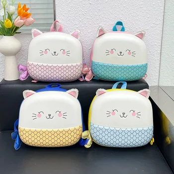 Рюкзак для мальчиков и девочек-школьников 2023, новый мультяшный милый рюкзак для детского сада, рюкзак для защиты позвоночника детей 3-6 лет