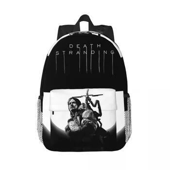 Рюкзаки Death Stranding, подростковая сумка для книг, модные школьные сумки для студентов, рюкзак для ноутбука, сумка через плечо большой емкости