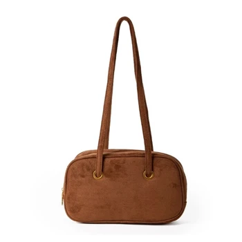Универсальная сумка через плечо с большой вместимостью, сумочка на молнии, сумка подмышками для женщин