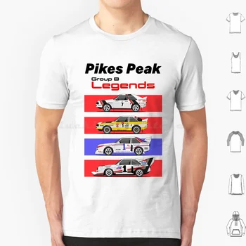 Футболка Pikes Group B Legends 6Xl Хлопковая Крутая Футболка Pikes Group Rally Racing Clouds Dirt Gran Turismo Rallycross Wrc Sport Legend
