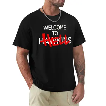 Футболка Welcome Hell 6, футболки Fresh Campaign, новинка для отдыха высшего качества, размер США