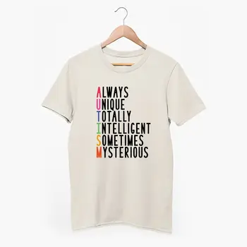 Футболка с аутизмом ASD ASC Топовая футболка для нейроразнообразия