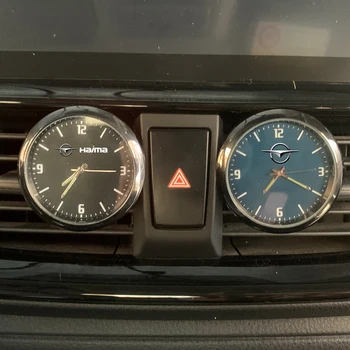 Часы для украшения автомобиля модифицированные электронные кварцевые часы для салона автомобиля Haima 1 Prince Haima 2 Cupid Haima 3 6P 7 7X8S CA6430M